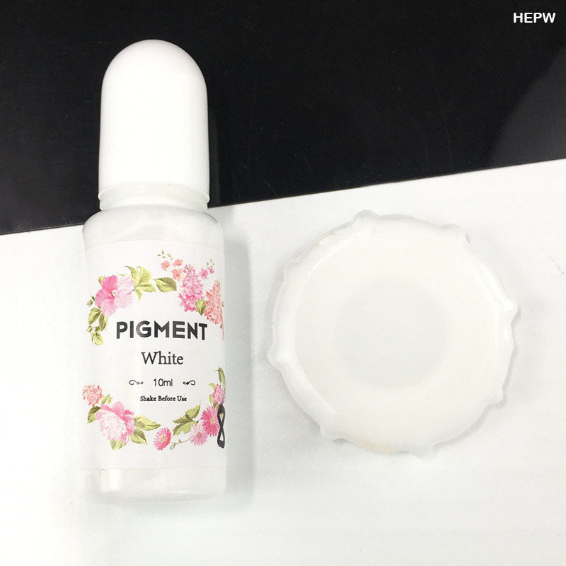 High Enriched Pigment White 10ml for Resin Art
