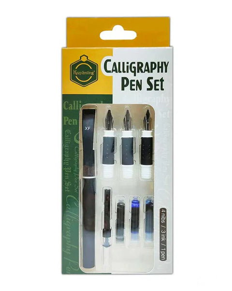 Keep Smiling Calligraphy Pen Set of 8
