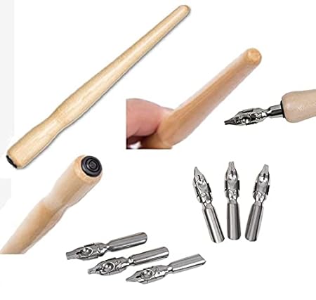 Keep Smiling Dip Pen Set of 7