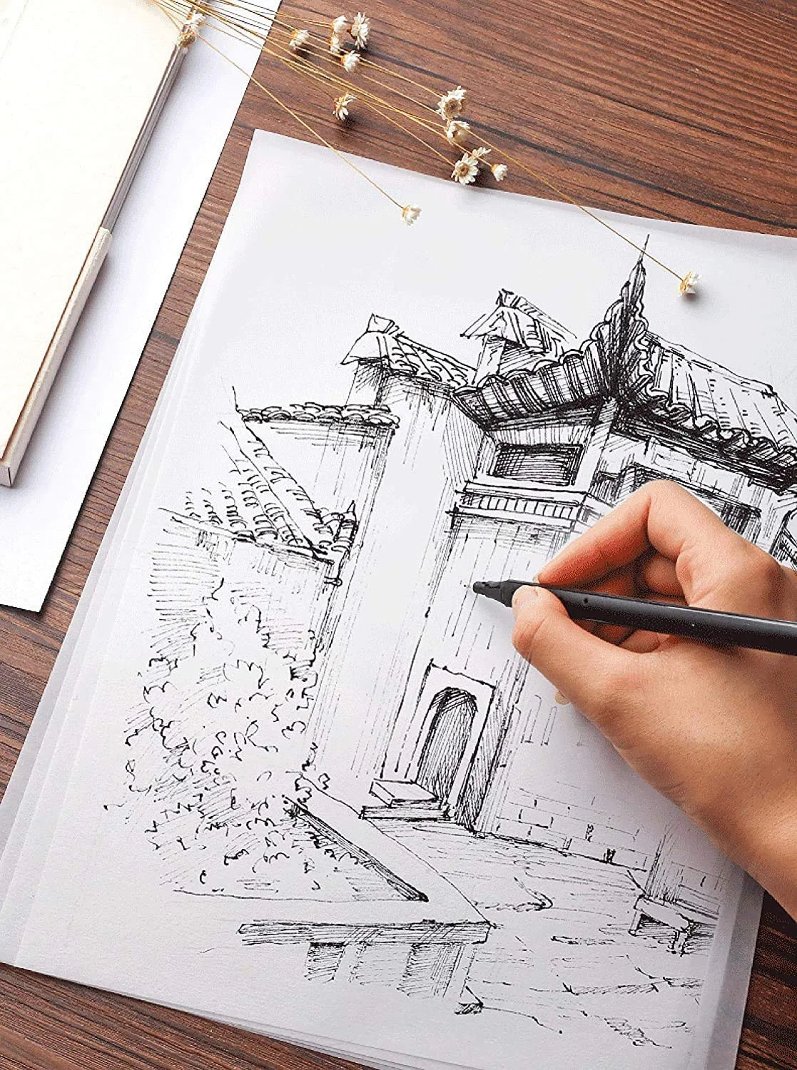 Keep Smiling Tracing Pad A4, 40 Sheets