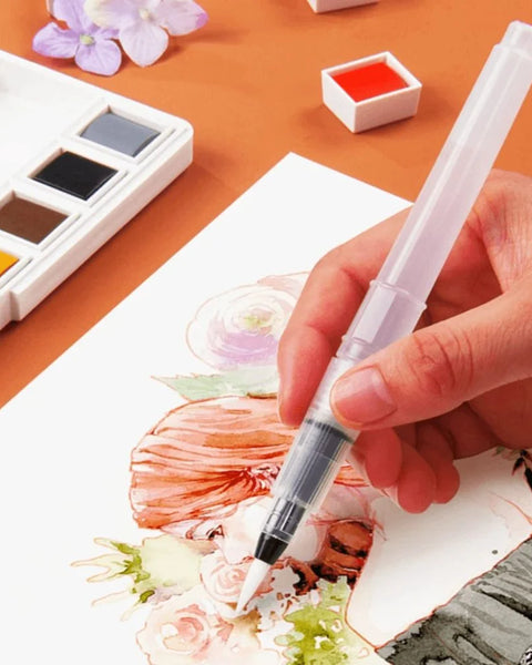 Keep Smiling Watercolour Pen Brush Large