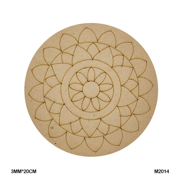 MDF Mandala CutOut M2014 3mmX20cm