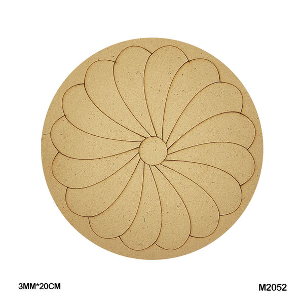 MDF Mandala CutOut M2052 3mmX20cm