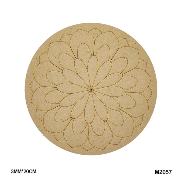 MDF Mandala CutOut M2057 3mmX20cm