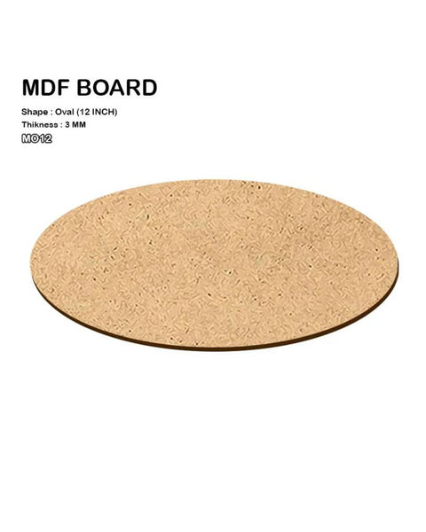 MDF Oval 12 inches