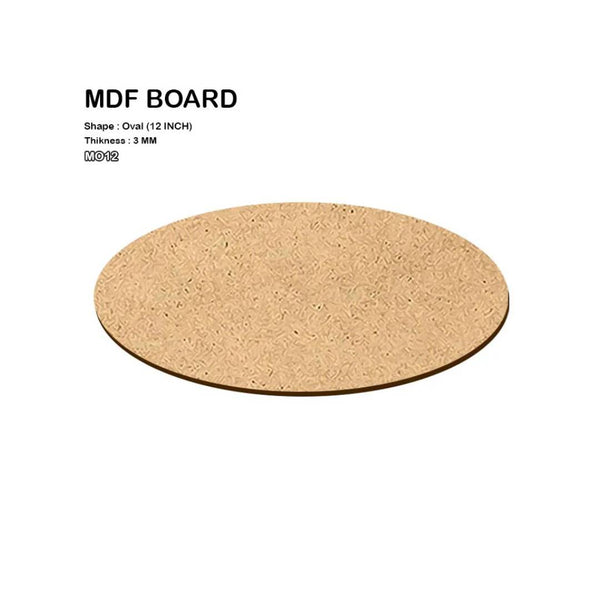 MDF Oval 12 inches