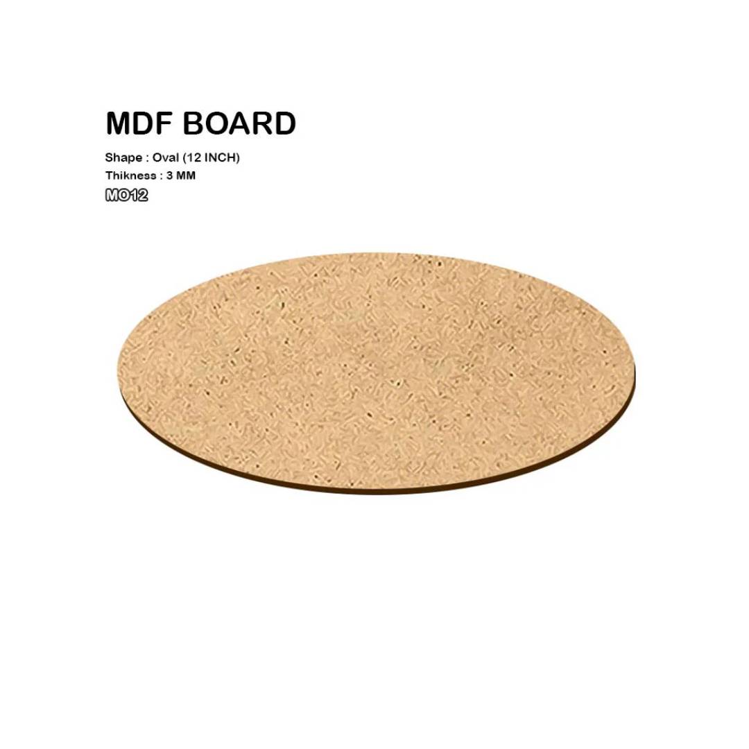 MDF Oval 12 inches