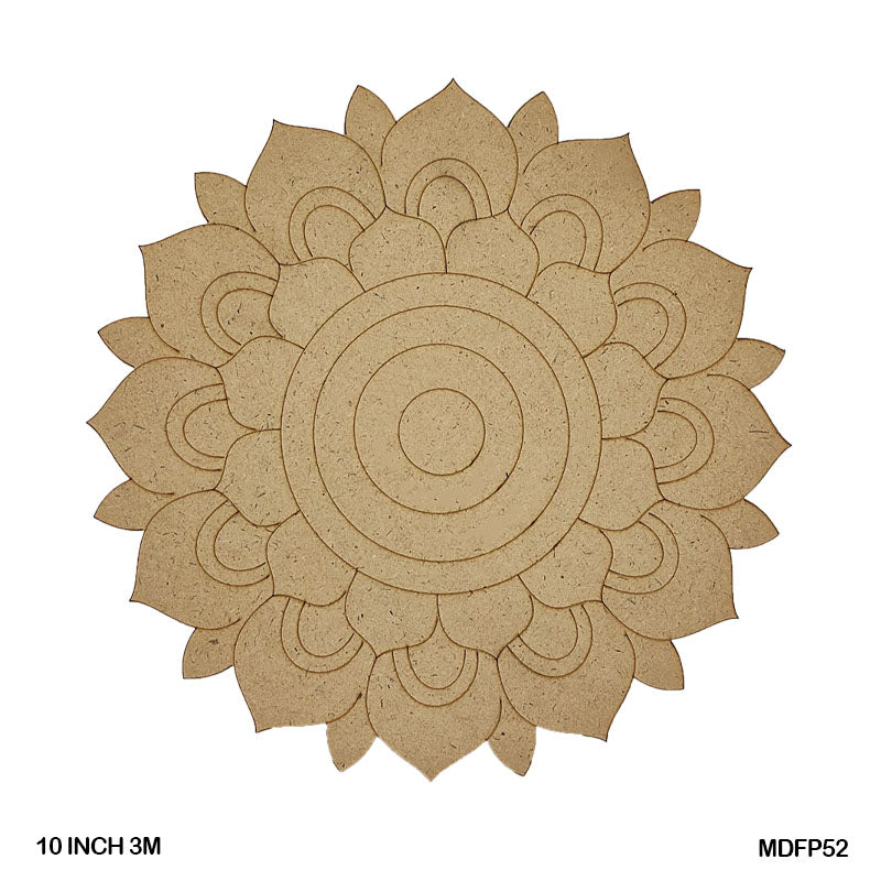 MDF CutOut Engraved P52