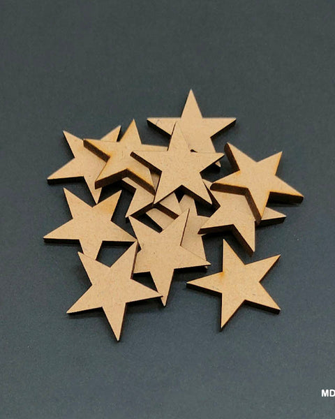 MDF CutOut Star MDFS
