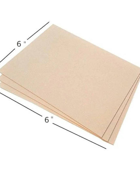 MDF Square 6x6 inches, pack of 3