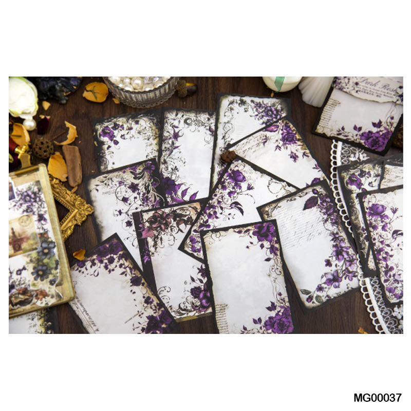 MG00037 DarkRose Series Paper 95x140mm 30pc