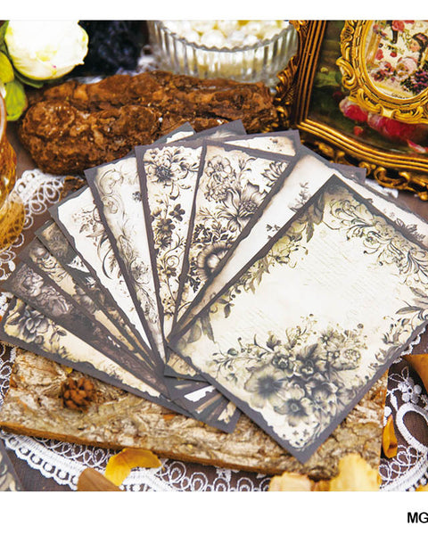 MG00038 DarkRose Series Paper 95x140mm 30pc