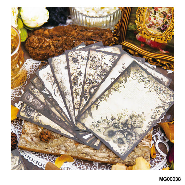 MG00038 DarkRose Series Paper 95x140mm 30pc