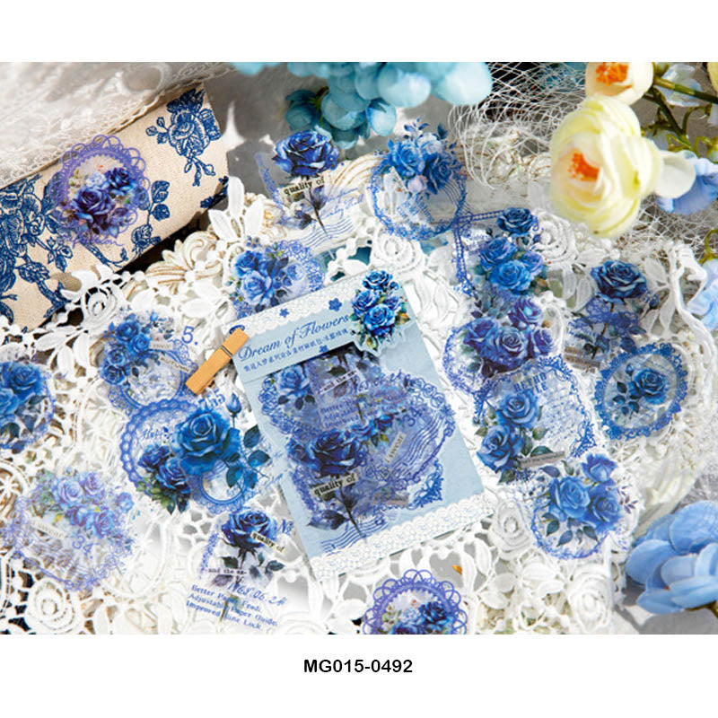 MG015-0492 Flower Sticker Pack 30pc