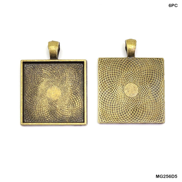 MG256D5 Square Shape Metal Copper6pc