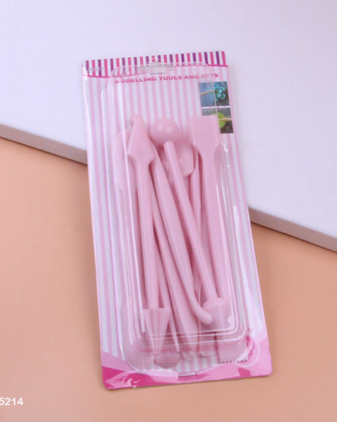 12 pcs Modelling Clay Tool Pink