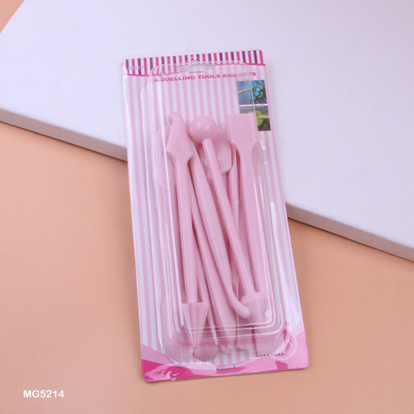 12 pcs Modelling Clay Tool Pink