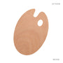 Painting Palette Wooden Oval 24X30