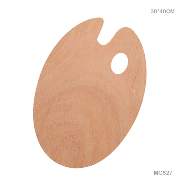 Painting Palette Wooden Oval 30X40