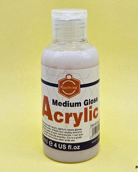 Keep smiling Acrylic Medium Gloss 120ml MJ120G