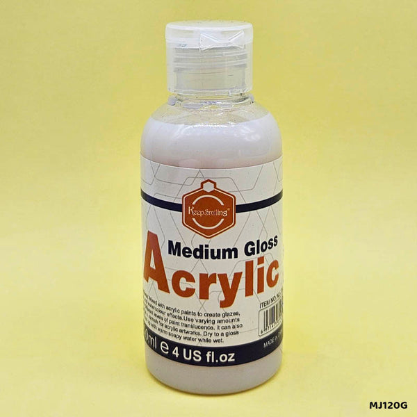 Keep smiling Acrylic Medium Gloss 120ml MJ120G