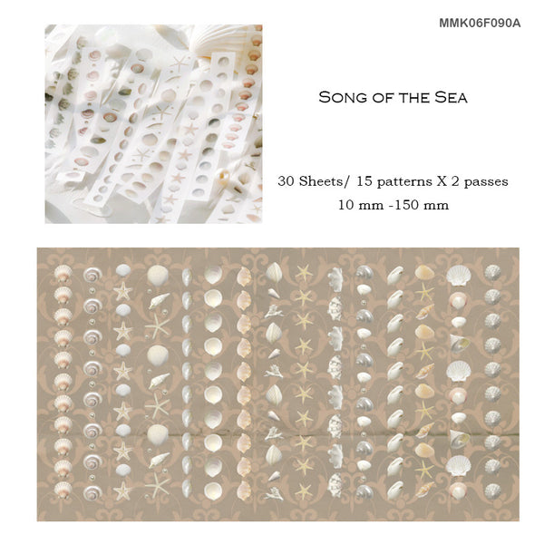 MMK06F090A Long Sticker Pack 30pc