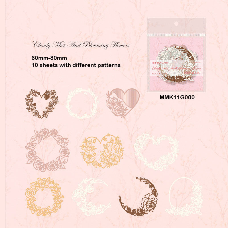 MMK11G080 Border Lace Paper CutOut Rud60x80mm