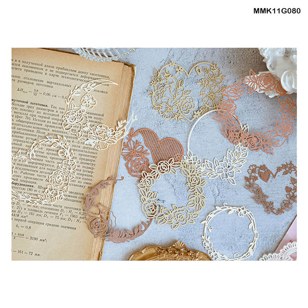 MMK11G080 Border Lace Paper CutOut Rud60x80mm