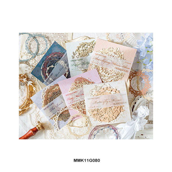 MMK11G080 Border Lace Paper CutOut Rud60x80mm