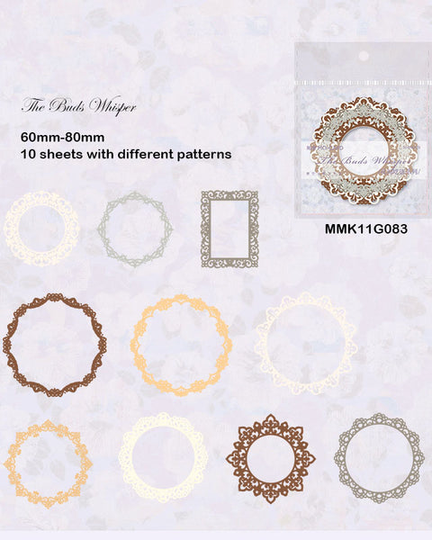 MMK11G083 BorderLace Paper CutOut 60x80mm