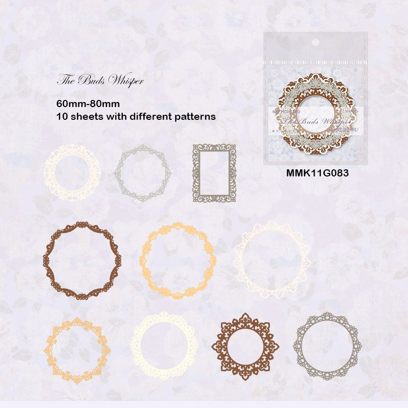 MMK11G083 BorderLace Paper CutOut 60x80mm