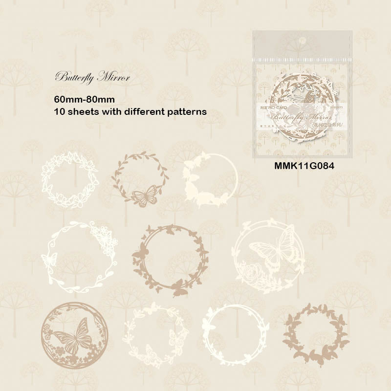MMK11G084 Border Lace Paper CutOut 60x80mm