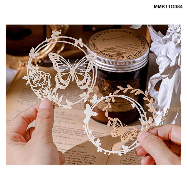 MMK11G084 Border Lace Paper CutOut 60x80mm