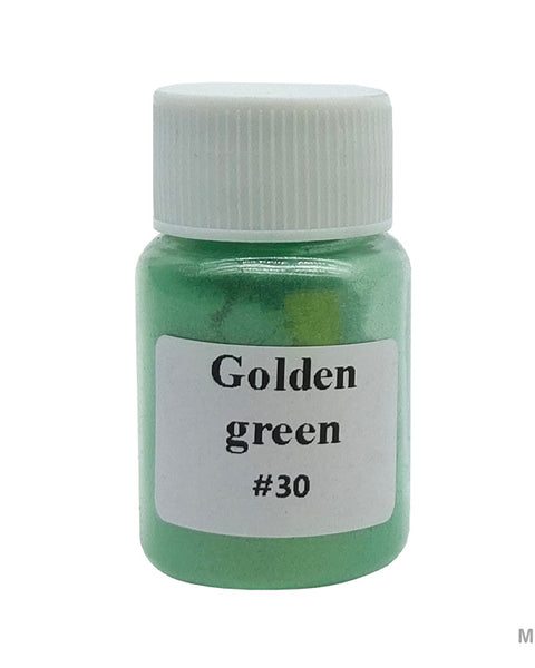 MP30 Mica PearlPowder GoldnGreen