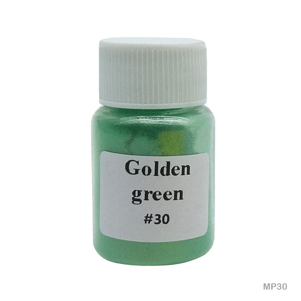 MP30 Mica PearlPowder GoldnGreen