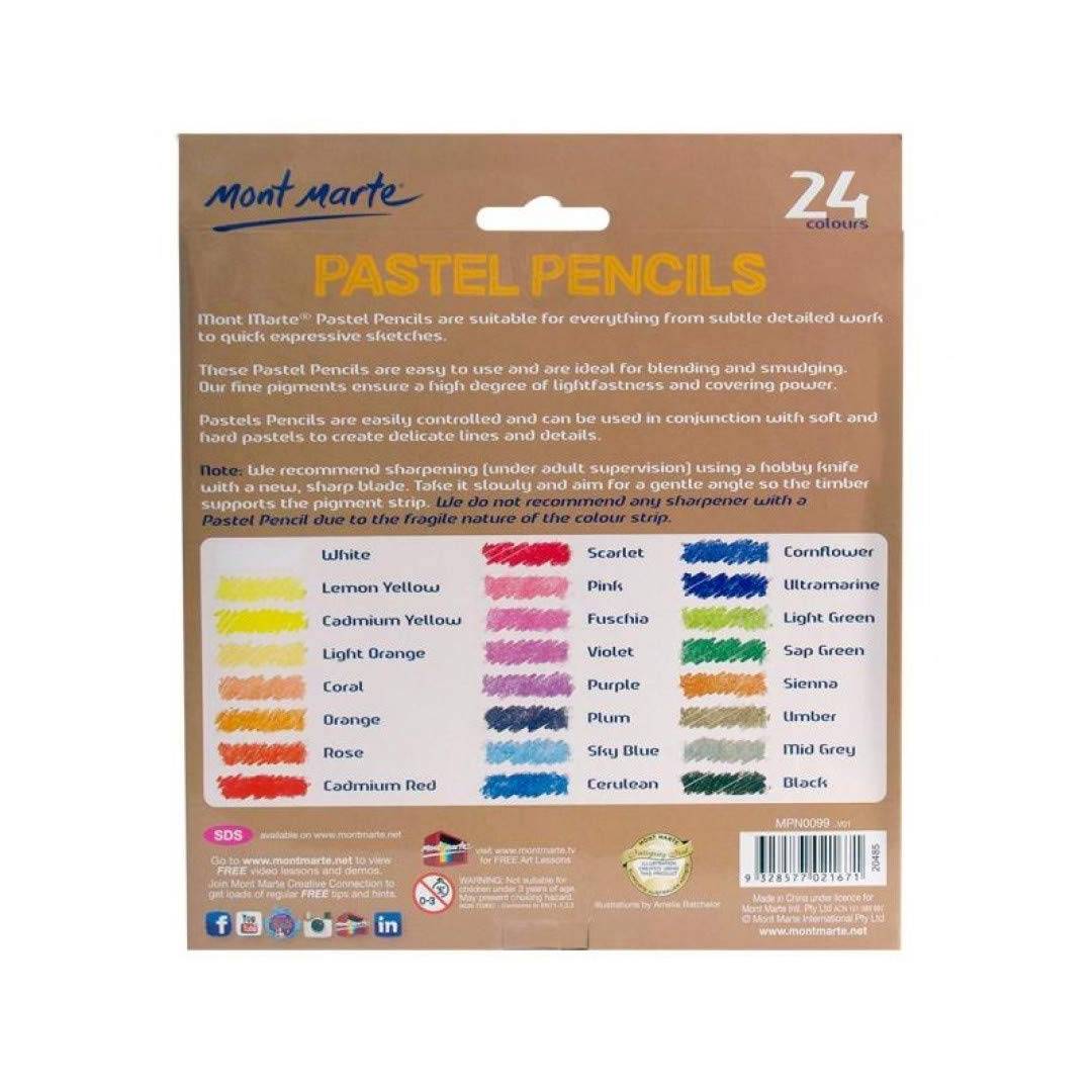 Mont Marte Colour Pencil Set of 24