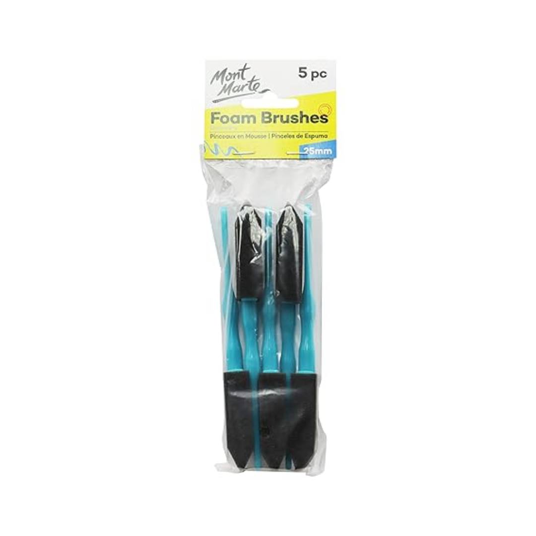 Mont Marte Sponge Brush Set of 5