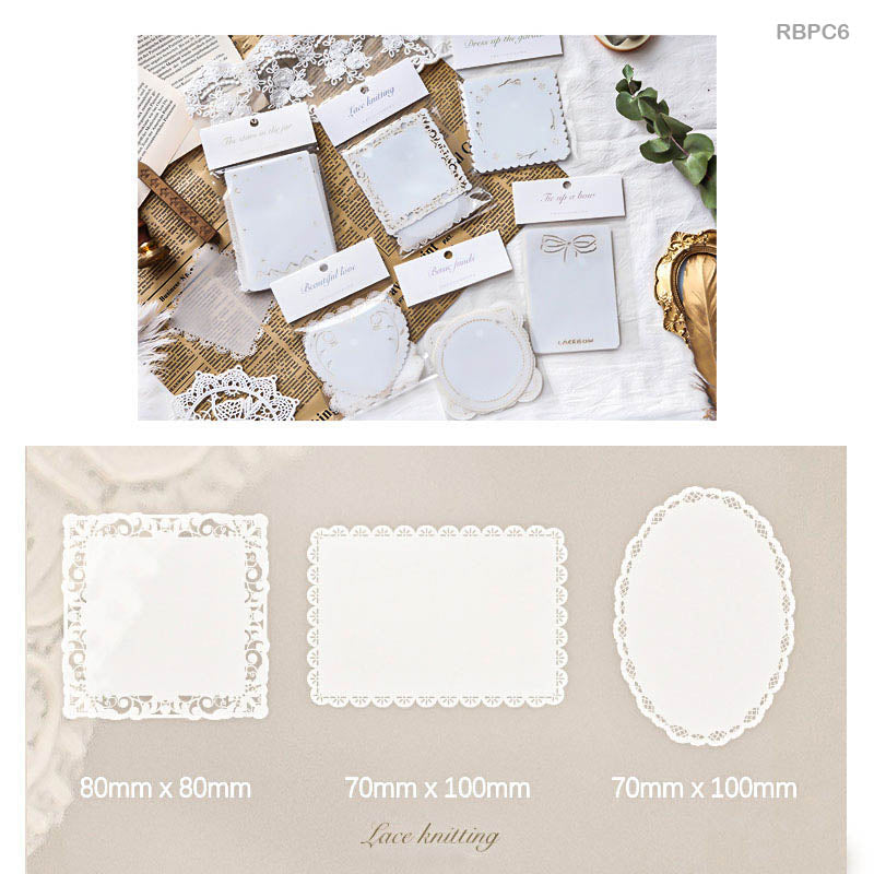 RBPC6 RetroBorderPaperCutout