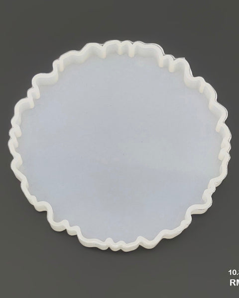 Silicon Mould Round Agate 4 inches