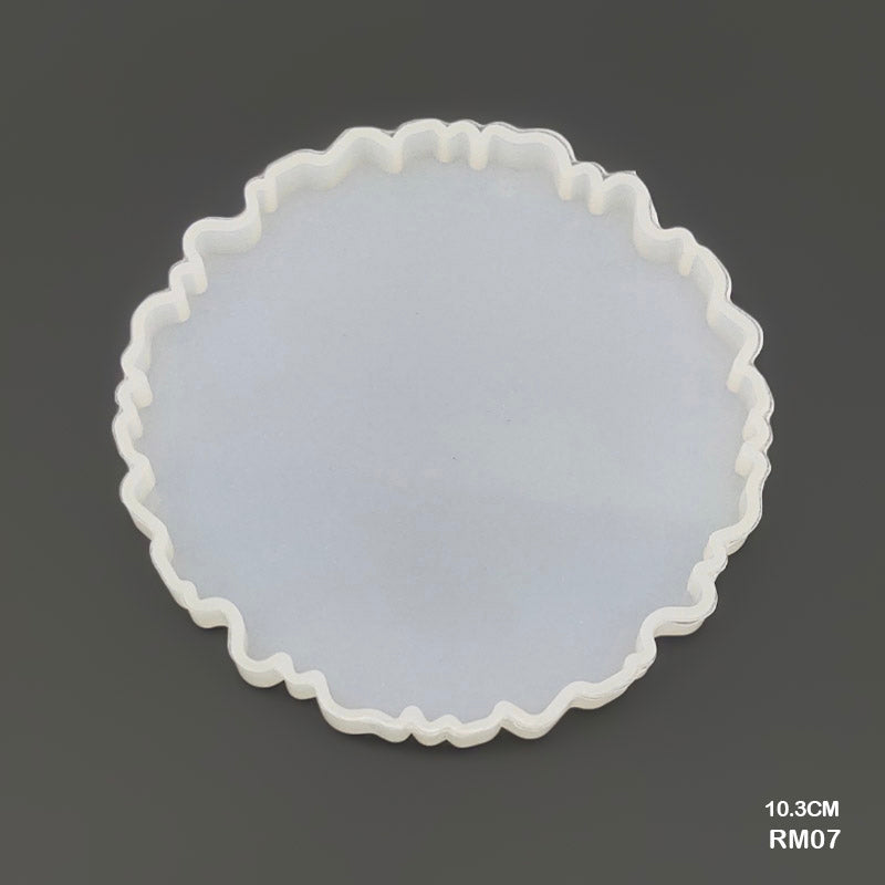 Silicon Mould Round Agate 4 inches