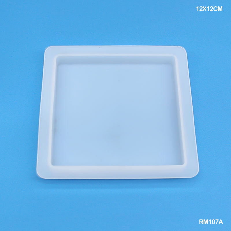 Resin Mould Plain Square 4x4 inches