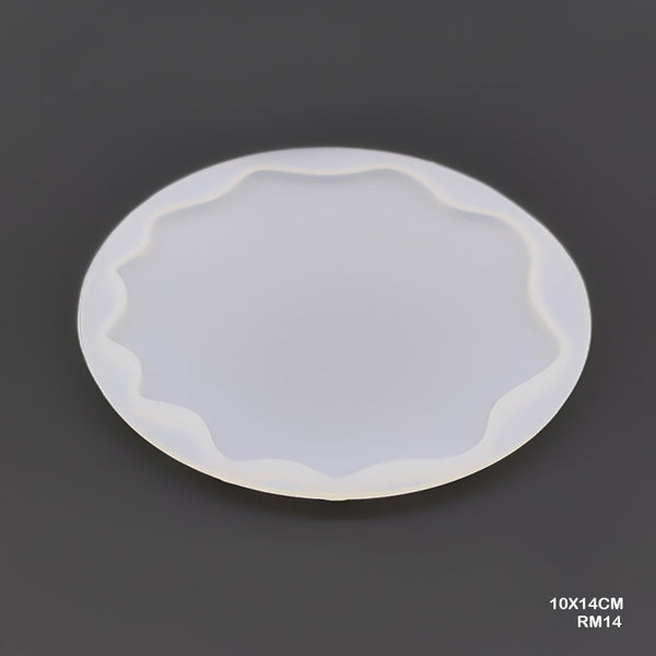 Silicone Mould Oval agate 4 inches for Resin Art