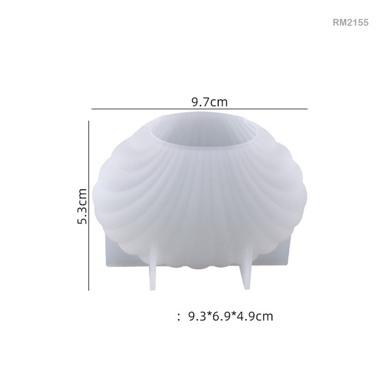 Silicon Sea Shell Candle Mould