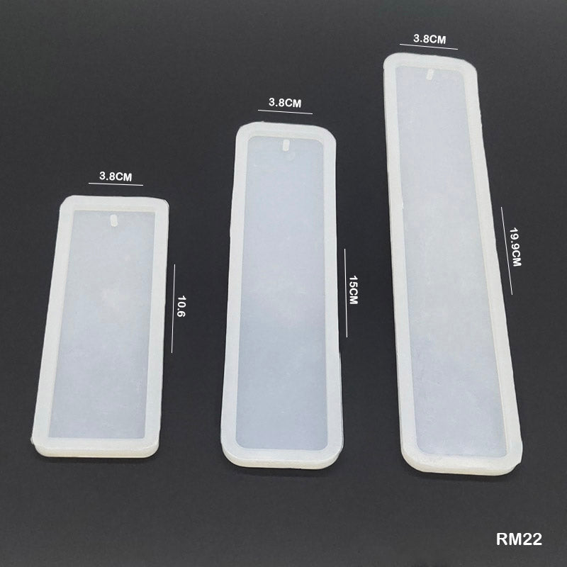 Silicon Bookmark Mould Set of 3