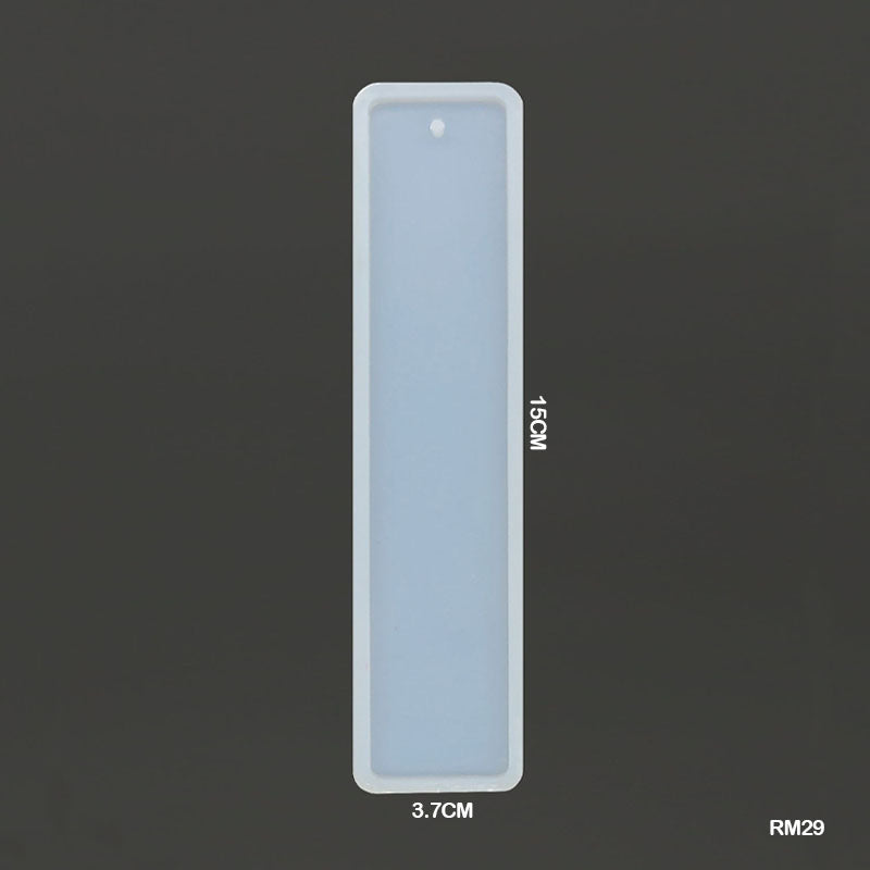 Silicon Bookmark Mould plain 15x3.7cm