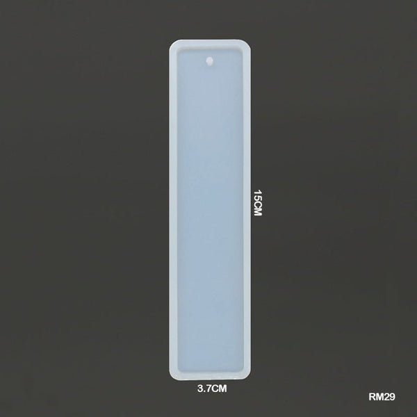 Silicon Bookmark Mould plain 15x3.7cm