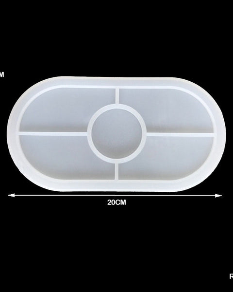 Silicon Tray mould 20x11cm for Resin art