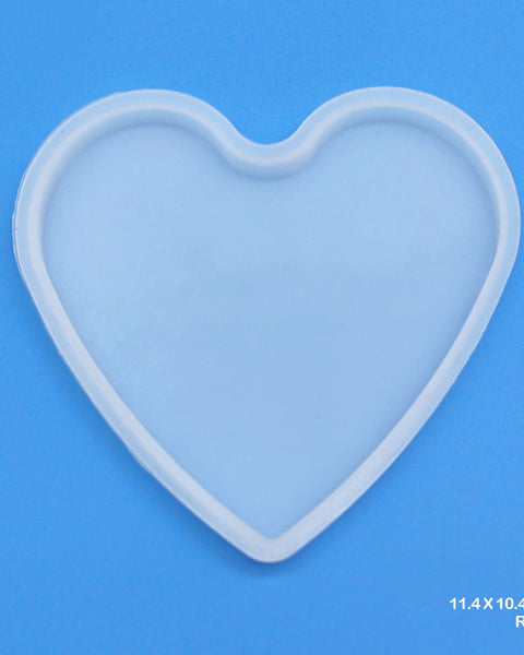 Silicon Mould Heart Shape 4.5 inches