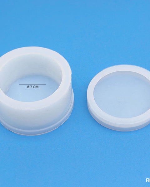 Silicon Mould Round cylinder 3 inches