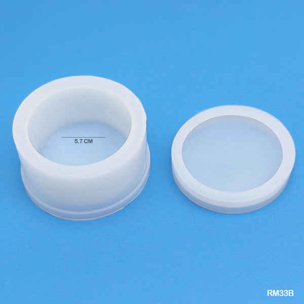 Silicon Mould Round cylinder 3 inches